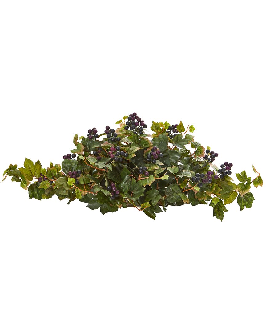 NEARLY NATURAL NEARLY NATURAL GRAPE LEAF ARTIFICIAL LEDGE PLANT 
