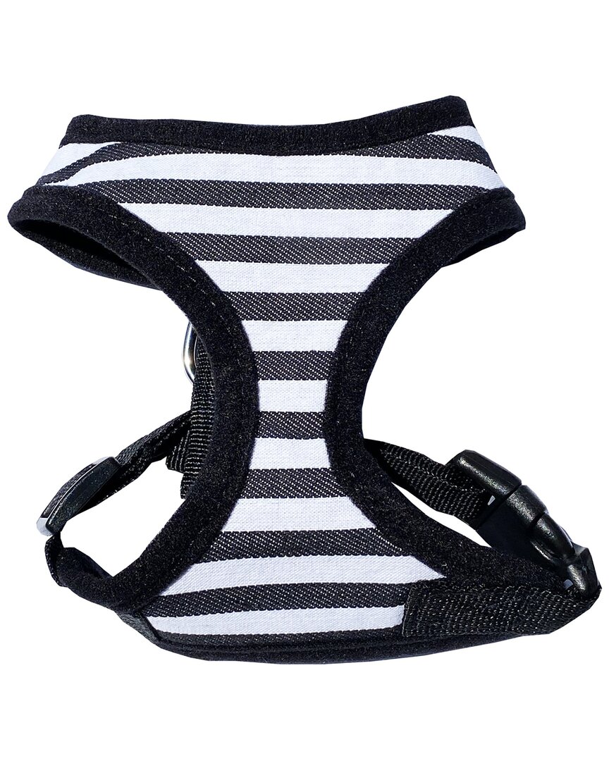 D.o.g . Ritz Black Striped Harness