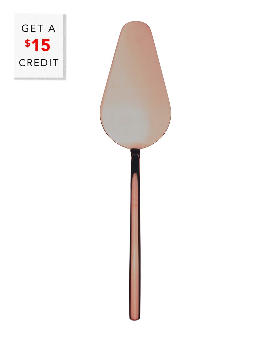 Mepra Due Cake Server In Brown