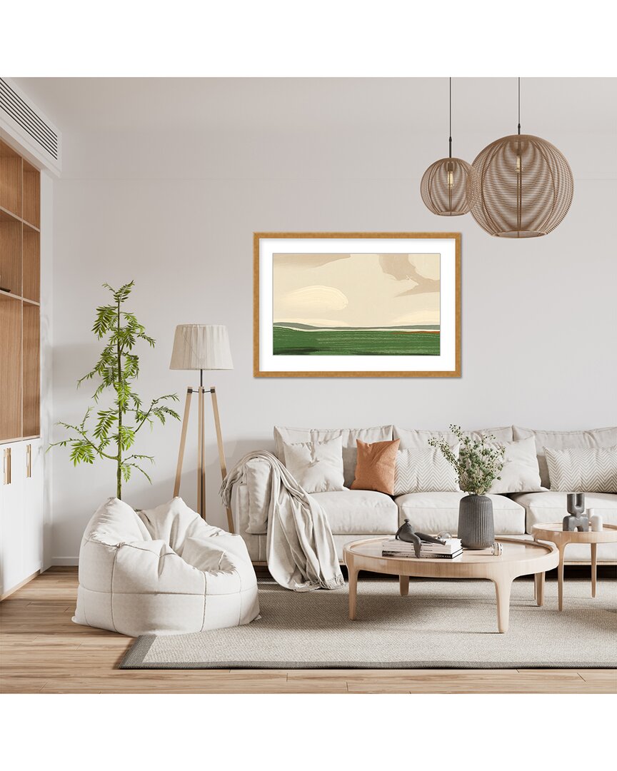 Ready2hangart Ethereal Horizons: Sky & Field In Grand Scale By Little Dean Wall Art