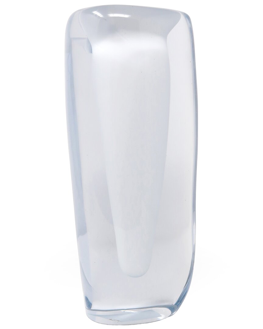 Vivience 11.5in Double Wall Glass Vase