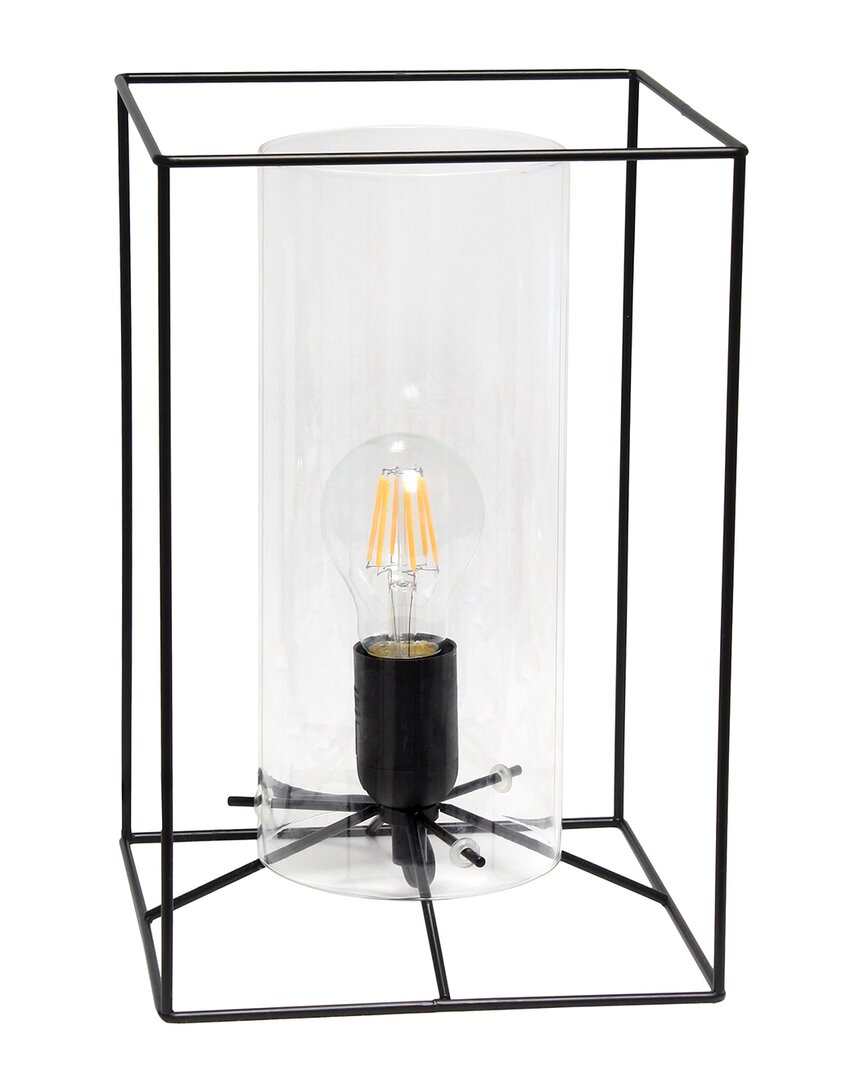 Lalia Home Black Framed Table Lamp