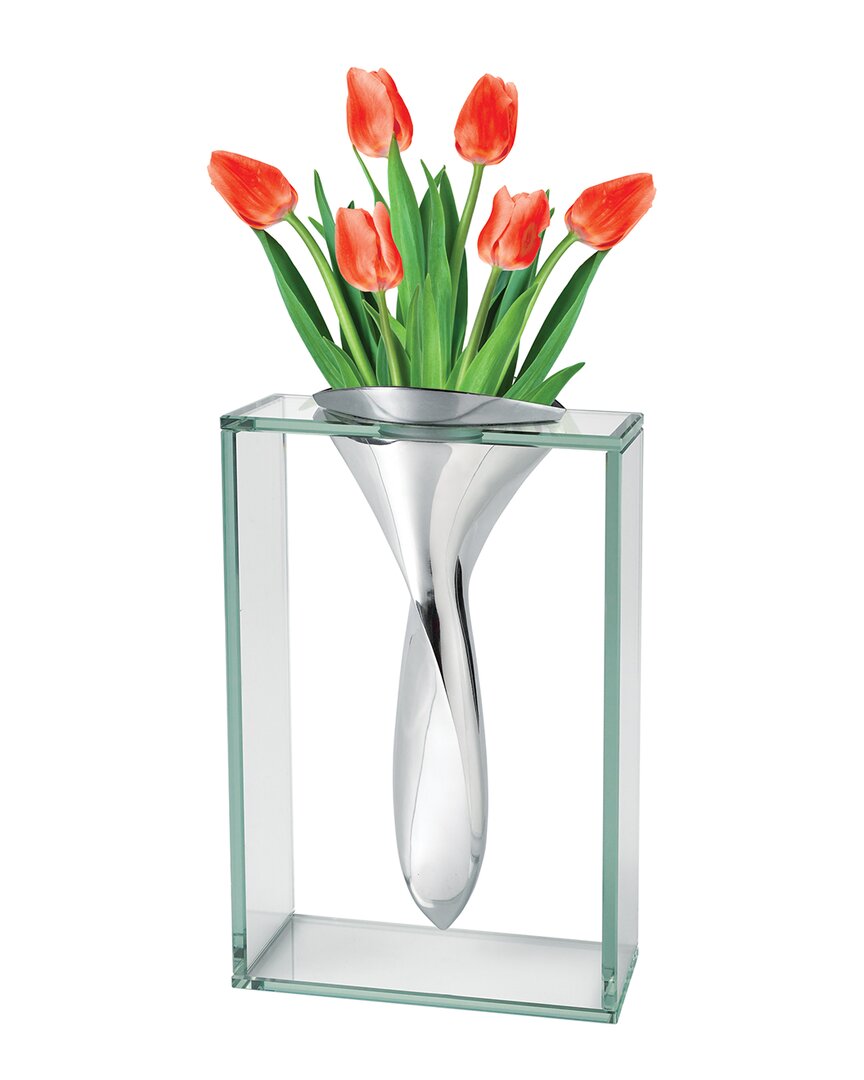 Badash Crystal The Elvis Vase In Transparent