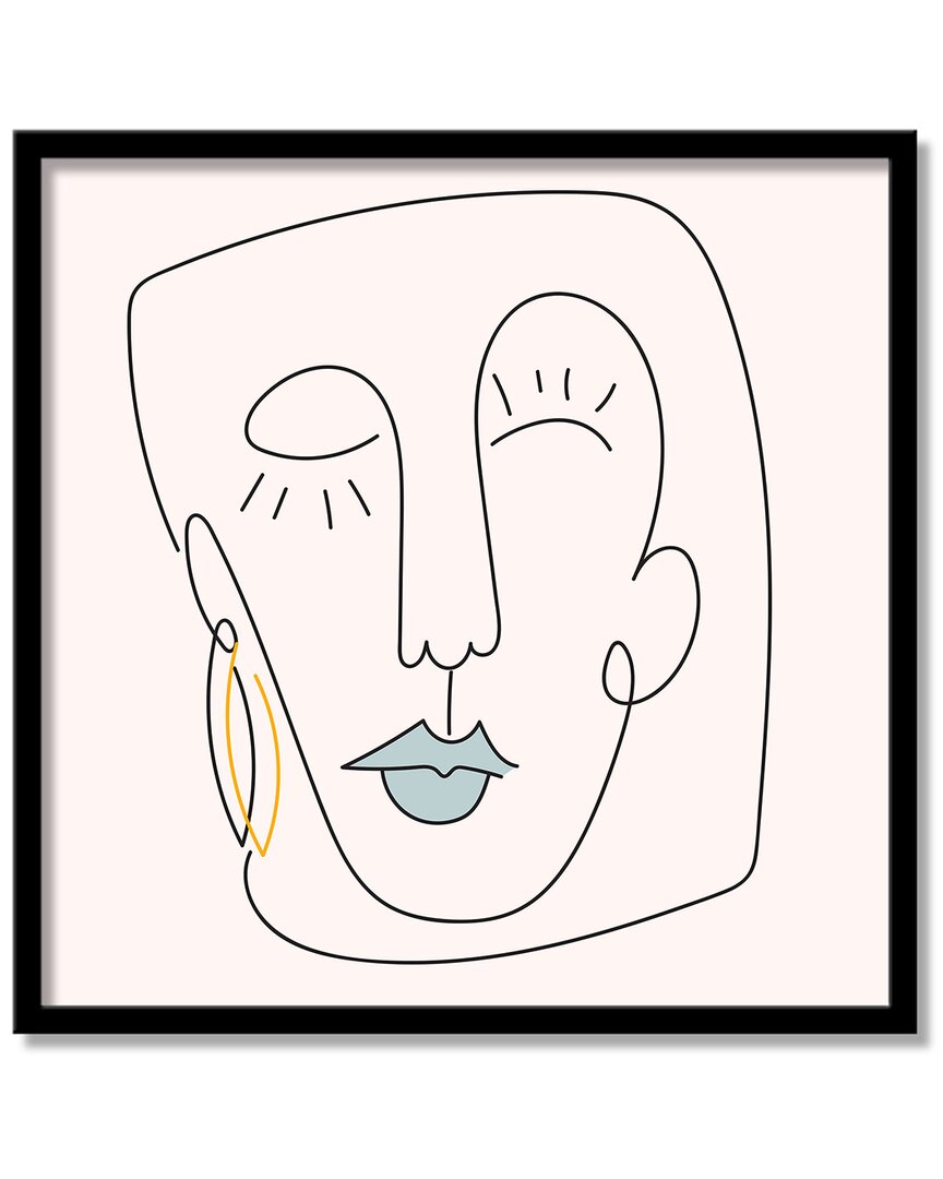 Ready2hangart Joie Contour Vii Framed Print Wall Art By Chichi Decor