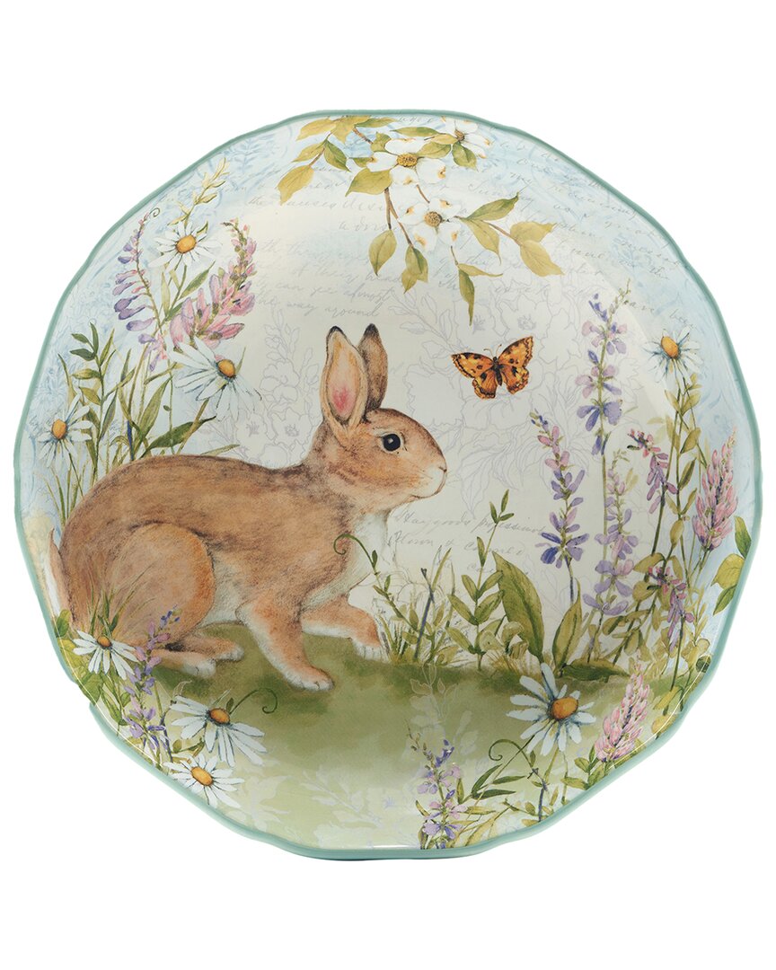 Certified International Easter Meadow Serving Bowl