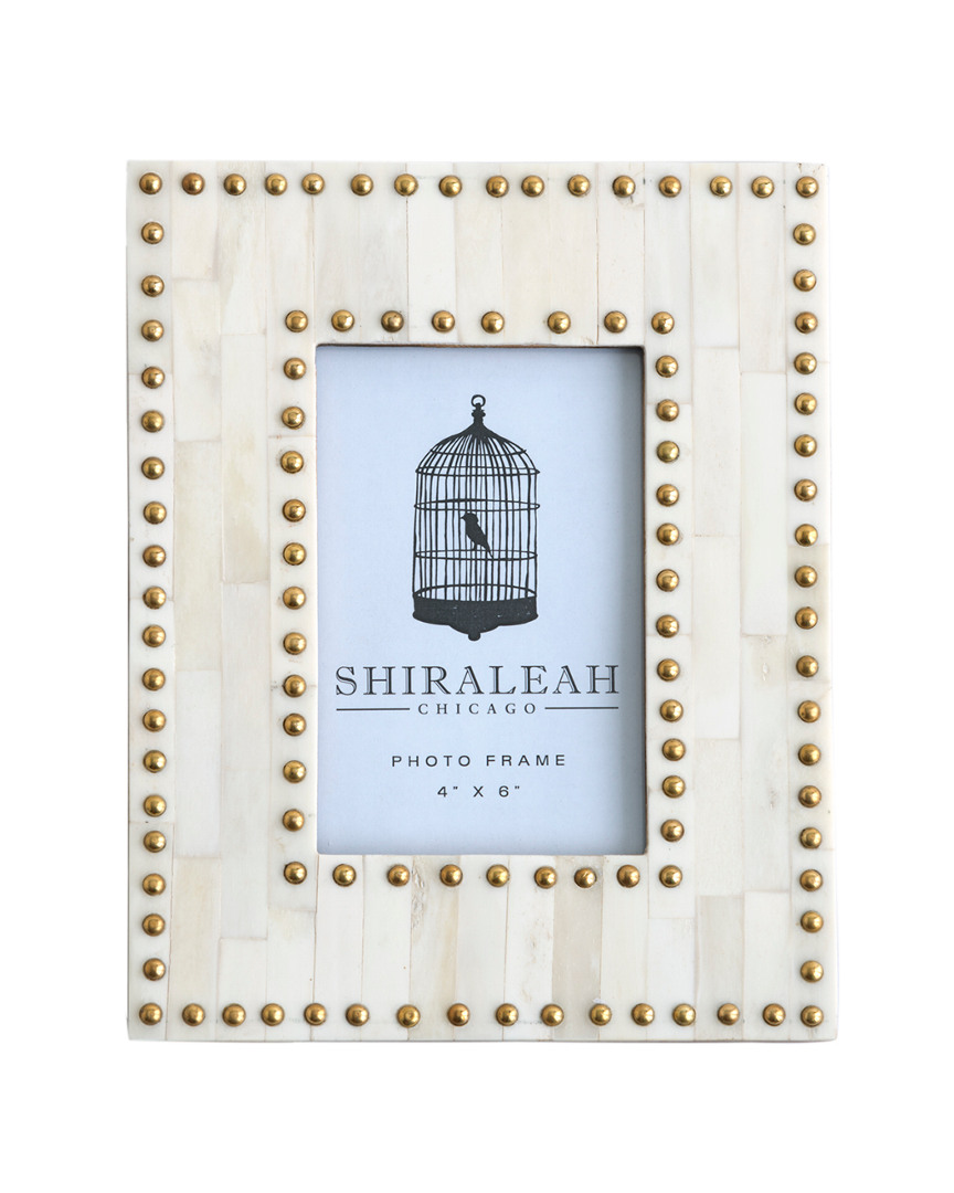 Shiraleah 4x6in Studded Picture Frame