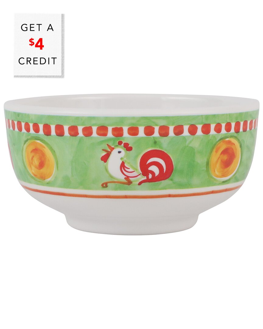 Shop Vietri Melamine Campagna Gallina Cereal Bowl With $3 Credit In Multicolor