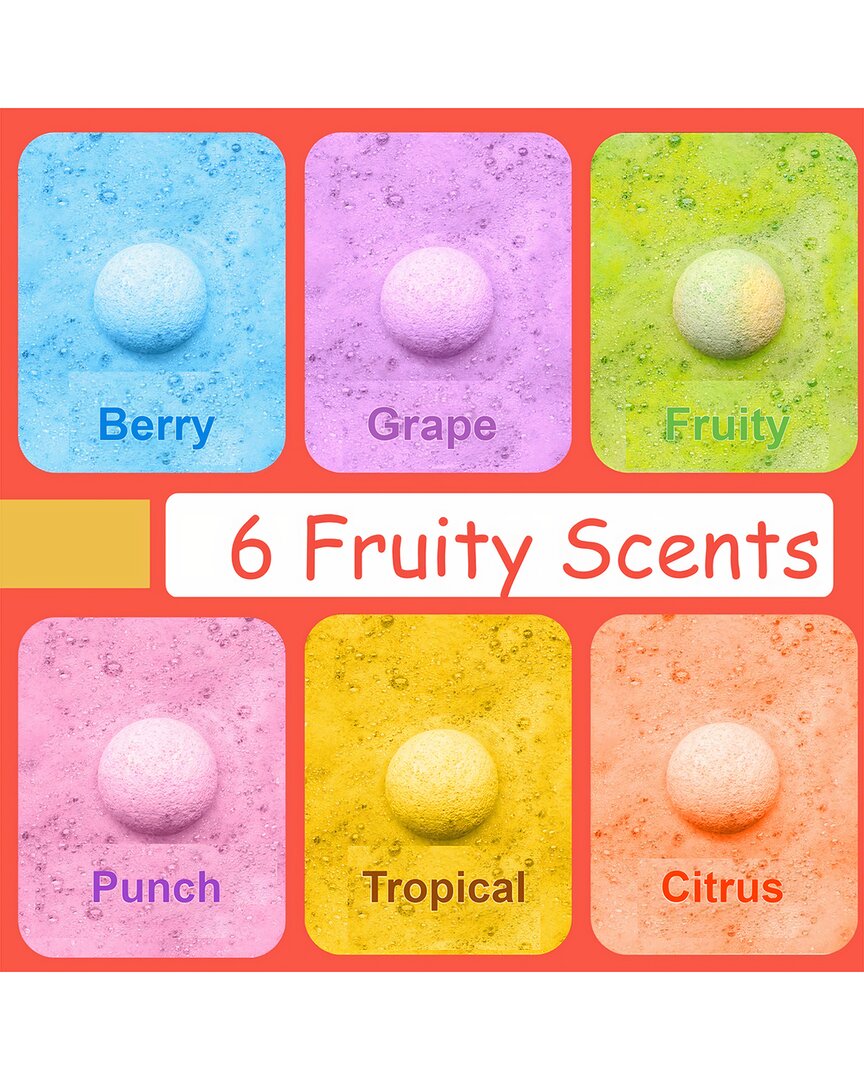 Lovery 12pc Unicorn Bath Bombs Gift Set With Surprise Toys In Multi