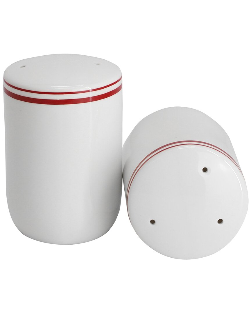 SUR LA TABLE SUR LA TABLE CERAMIC WHITE SALT AND PEPPER SHAKER