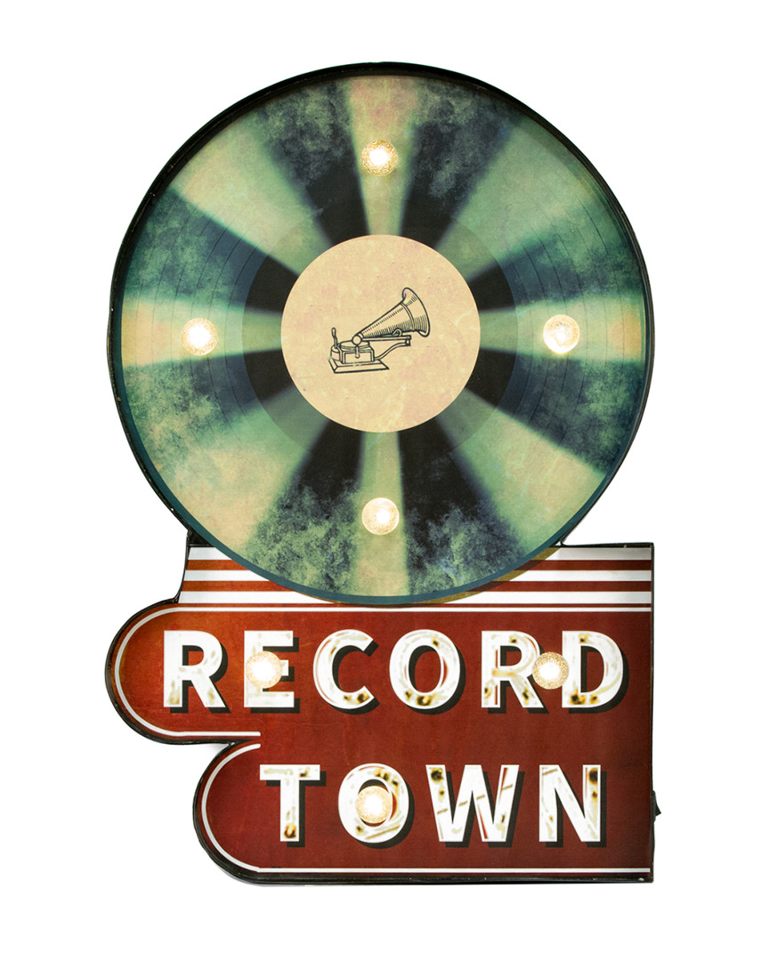 Bey-berk Record Town Sign