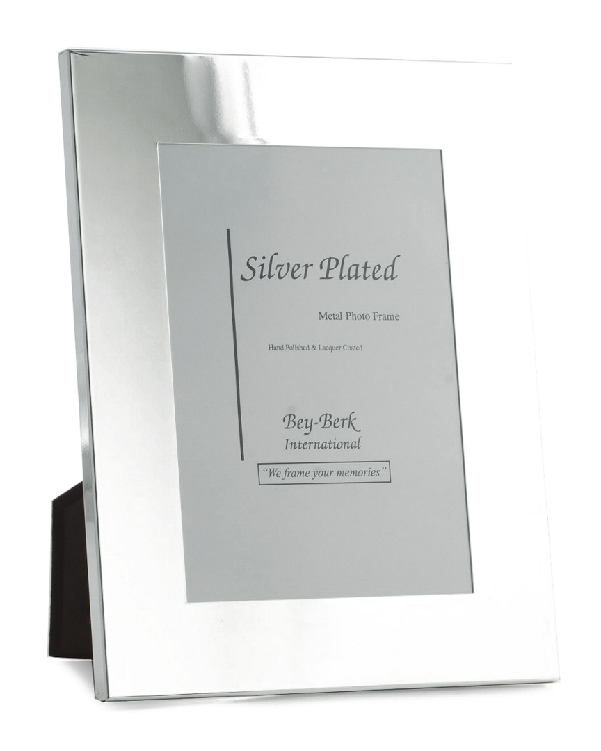 Bey-berk Silver Plated Picture Frame