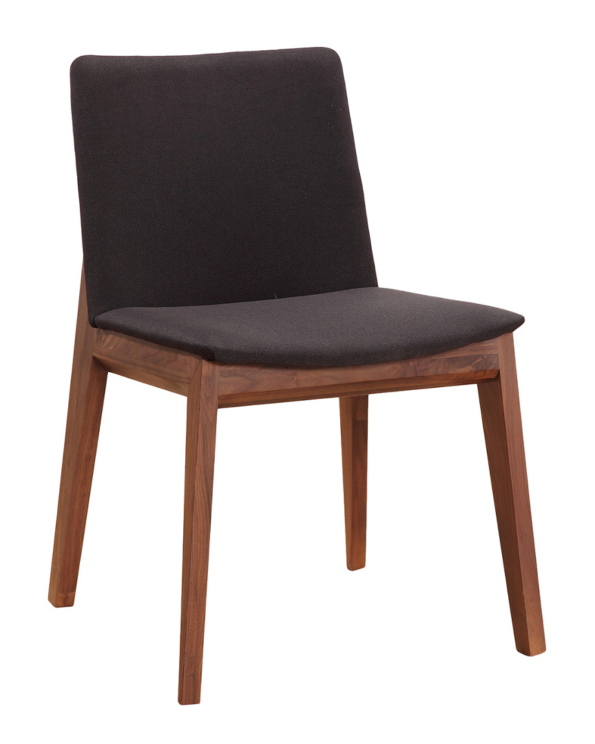 Moe's Home Collection Deco Dining Chair Black-set Of Two