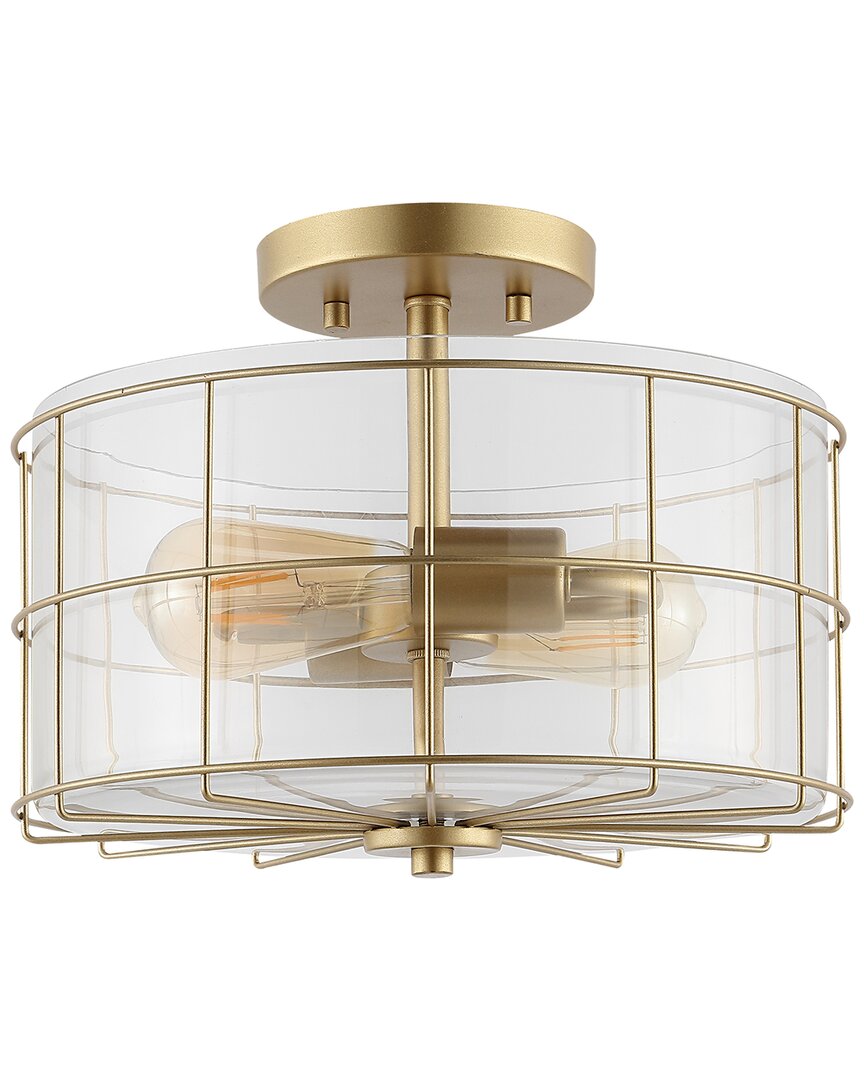 Safavieh Hannes 2-light 12.5in Flush Mount