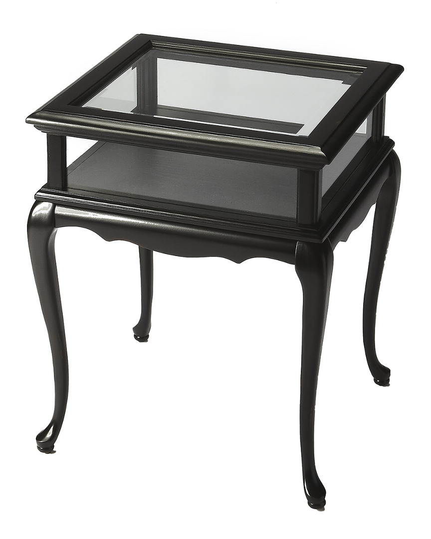 Butler Specialty Company Burton Black Licorice Curio Table