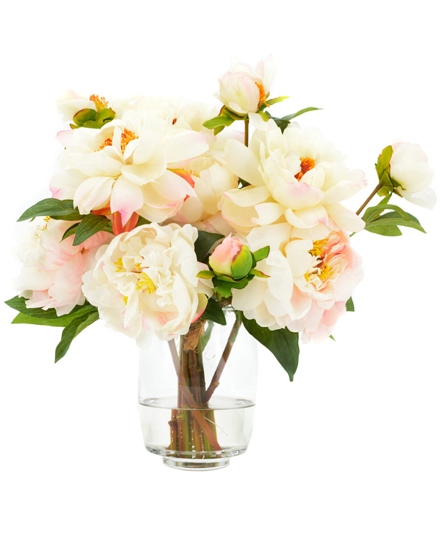 Creative Displays Cream & Pink Peony Floral Arrangement | ModeSens