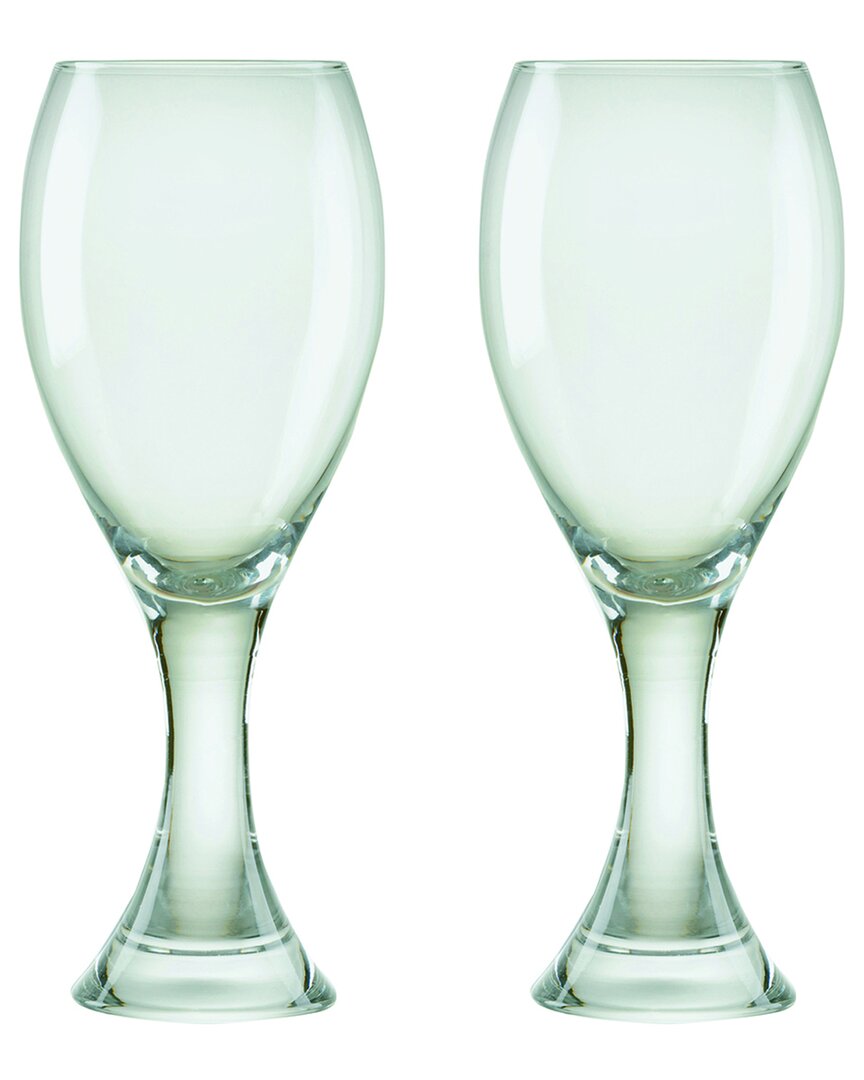 Anton Studio Designs Set Of 2 Manhattan Red Wine Glasses