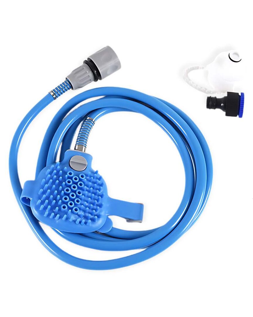 3p Experts Pet Shower Attachment In Blue