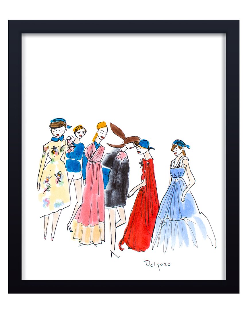 Ready2hangart Delpozo Backstage Framed Print Wall Art