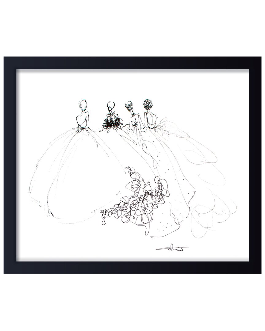 Ready2hangart Study Of Dress No 2 Framed Print Wall Art