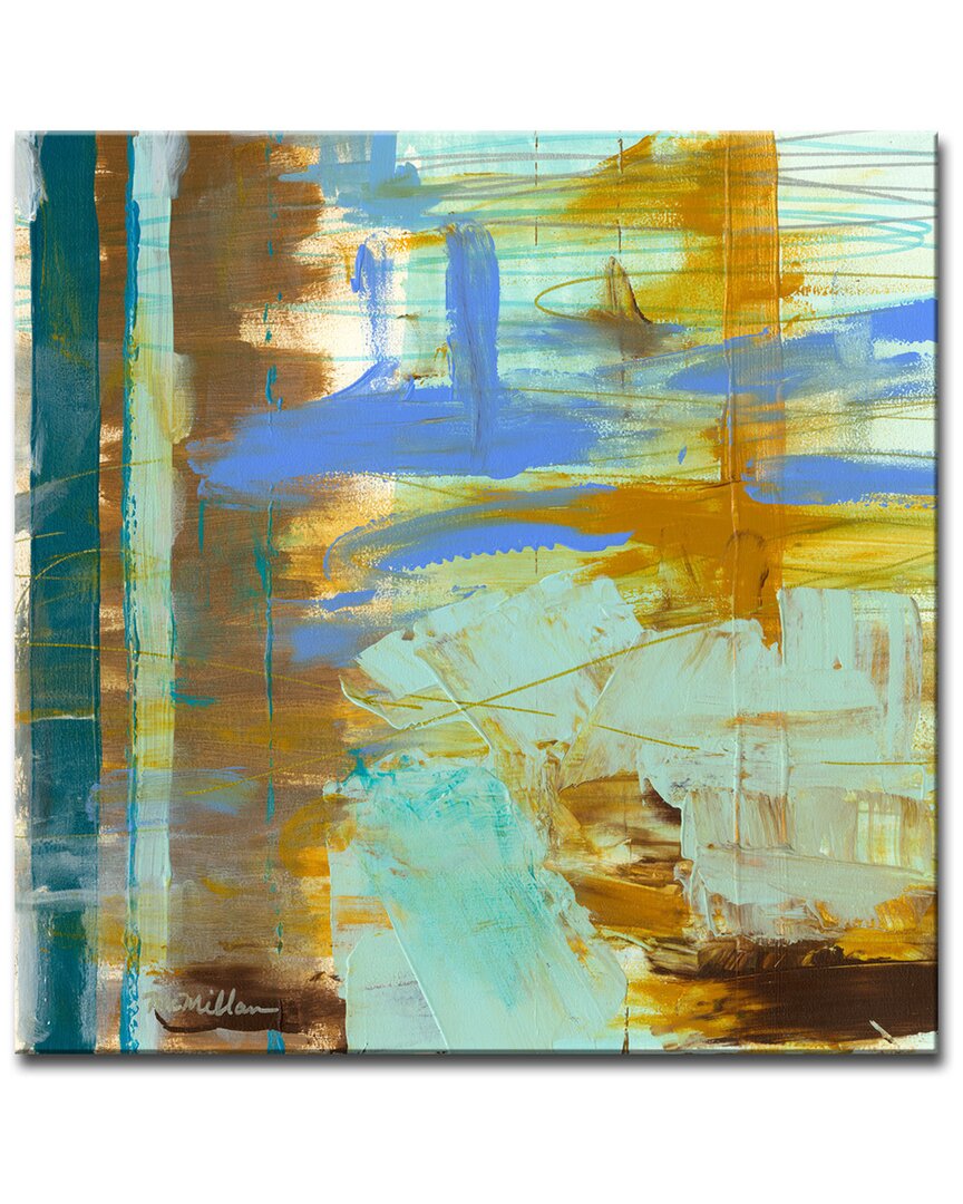 Ready2hangart Goldrush Wrapped Canvas Wall Art By Leslie Owens