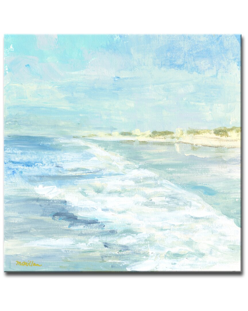 Ready2hangart White Water Wrapped Canvas Wall Art By Leslie Owens