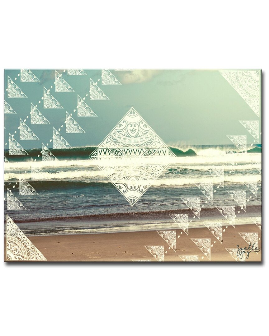 Ready2hangart Energy Of The Ocean Wrapped Canvas Wall Art By Joelle Joy