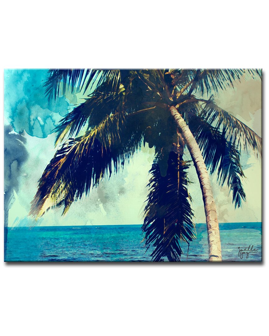 Ready2hangart Let Love Rule Wrapped Canvas Wall Art By Joelle Joy