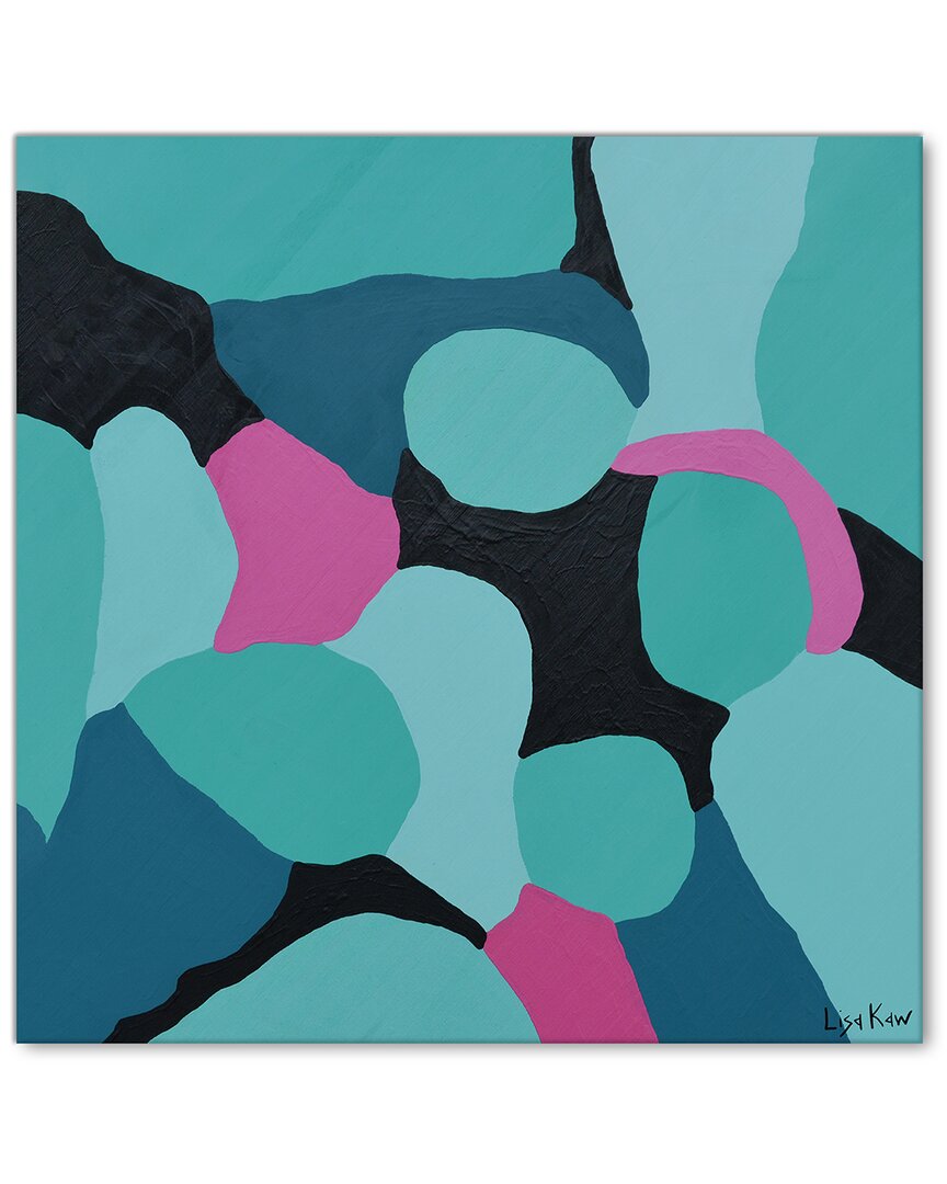 Ready2hangart Chachacha Wrapped Canvas Wall Art By Lisa Kaw