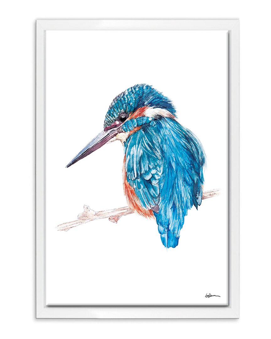 Ready2hangart Kingfisher Wrapped Canvas Wall Art By Laurie Duncan