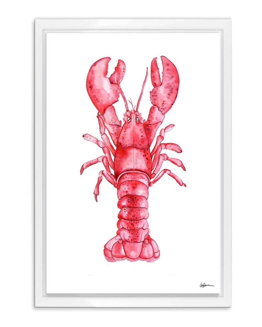 Ready2hangart Majestic Lobster Wrapped Canvas Wall Art By Laurie Duncan