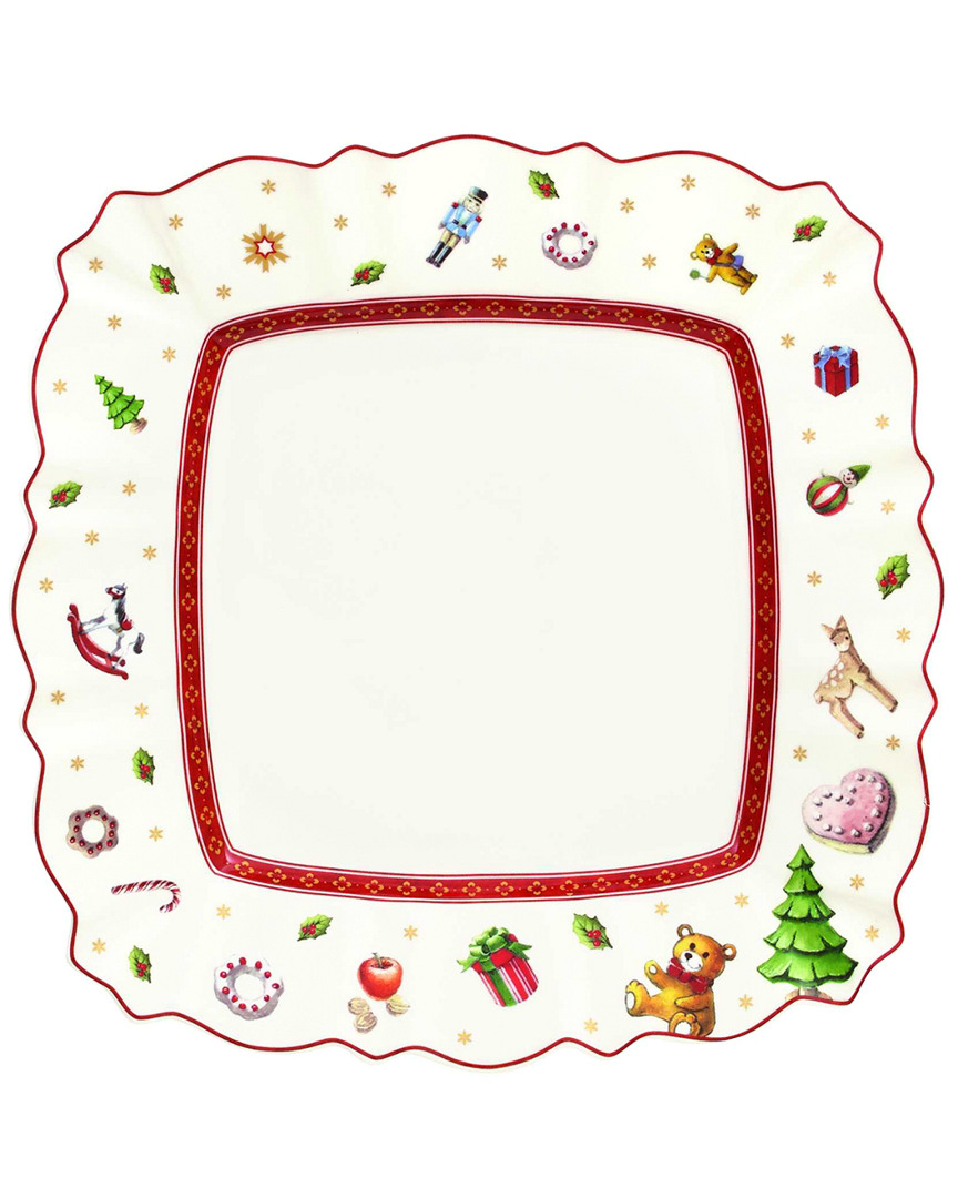 Villeroy & Boch Christmas Toy's Delight Square Dinner Plate