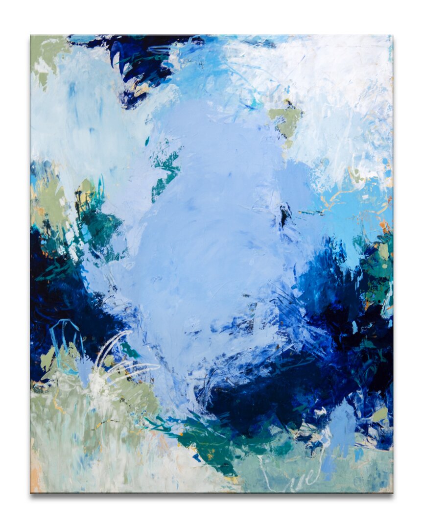 Ready2hangart Engulfed By Water Wrapped Canvas Wall Art By Lynn Byrd