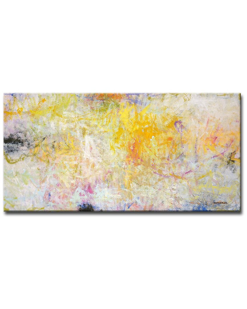 Ready2hangart Contentment Wrapped Canvas Wall Art