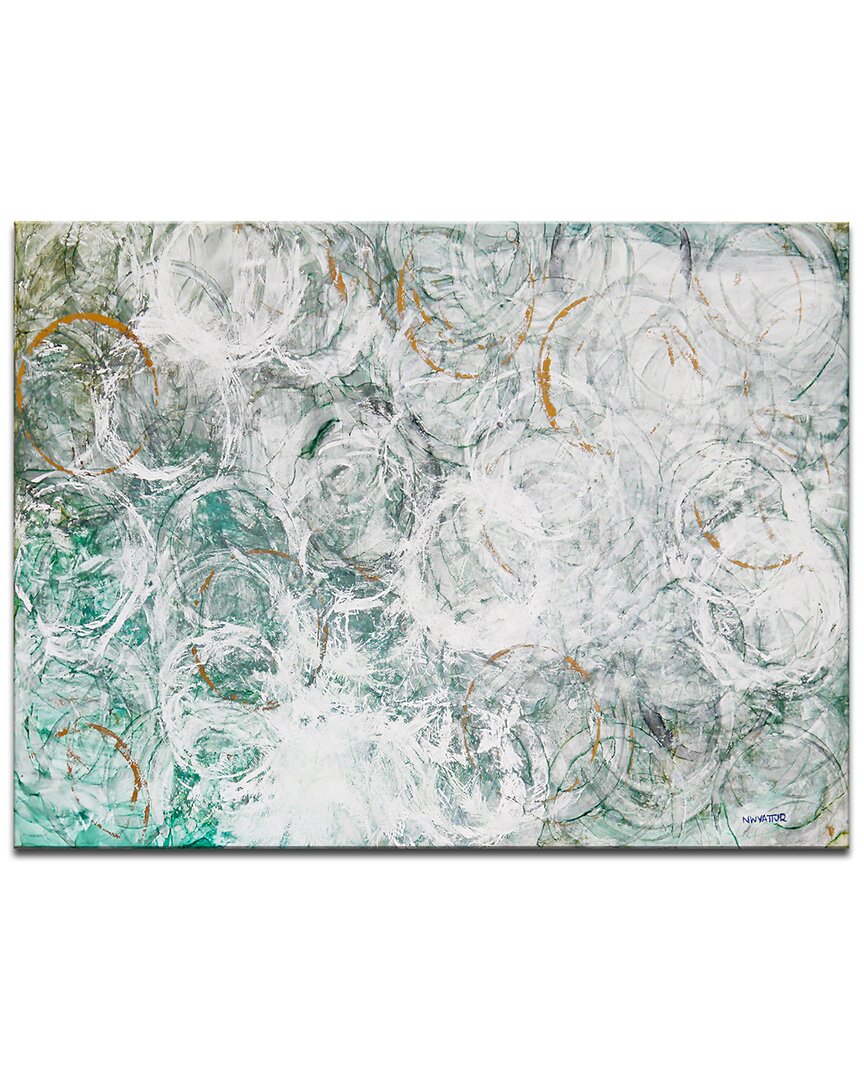 Ready2hangart Ocean Current Wrapped Canvas Wall Art By Norman Wyatt