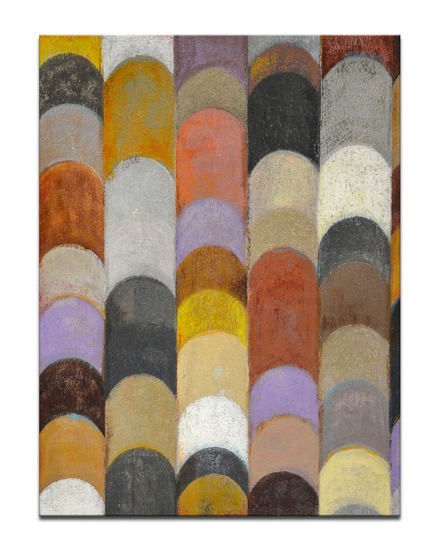 Ready2hangart Banded Ii Wrapped Canvas Wall Art By Norman Wyatt