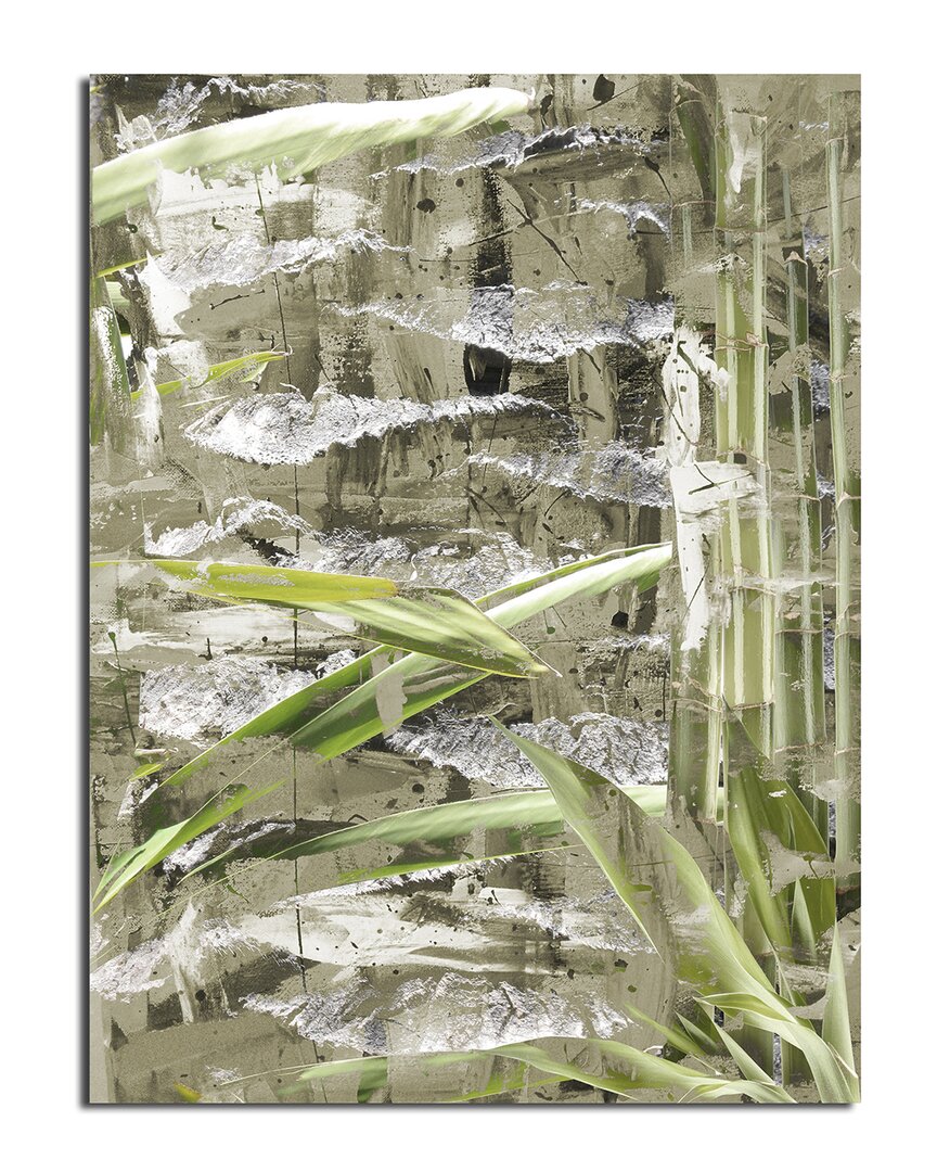 Ready2hangart Bamboo Abstract Ii Wrapped Canvas Wall Art