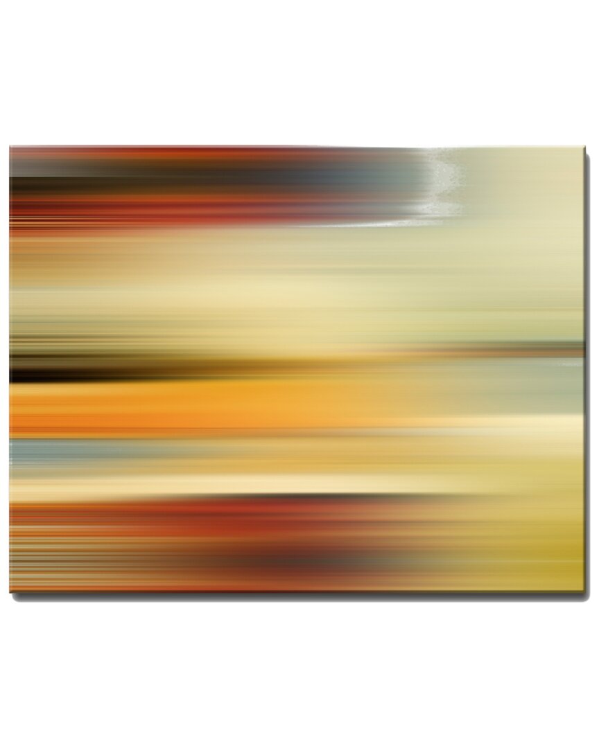 Ready2hangart Blur Stripes L Wrapped Canvas Wall Art By Tristan Scott