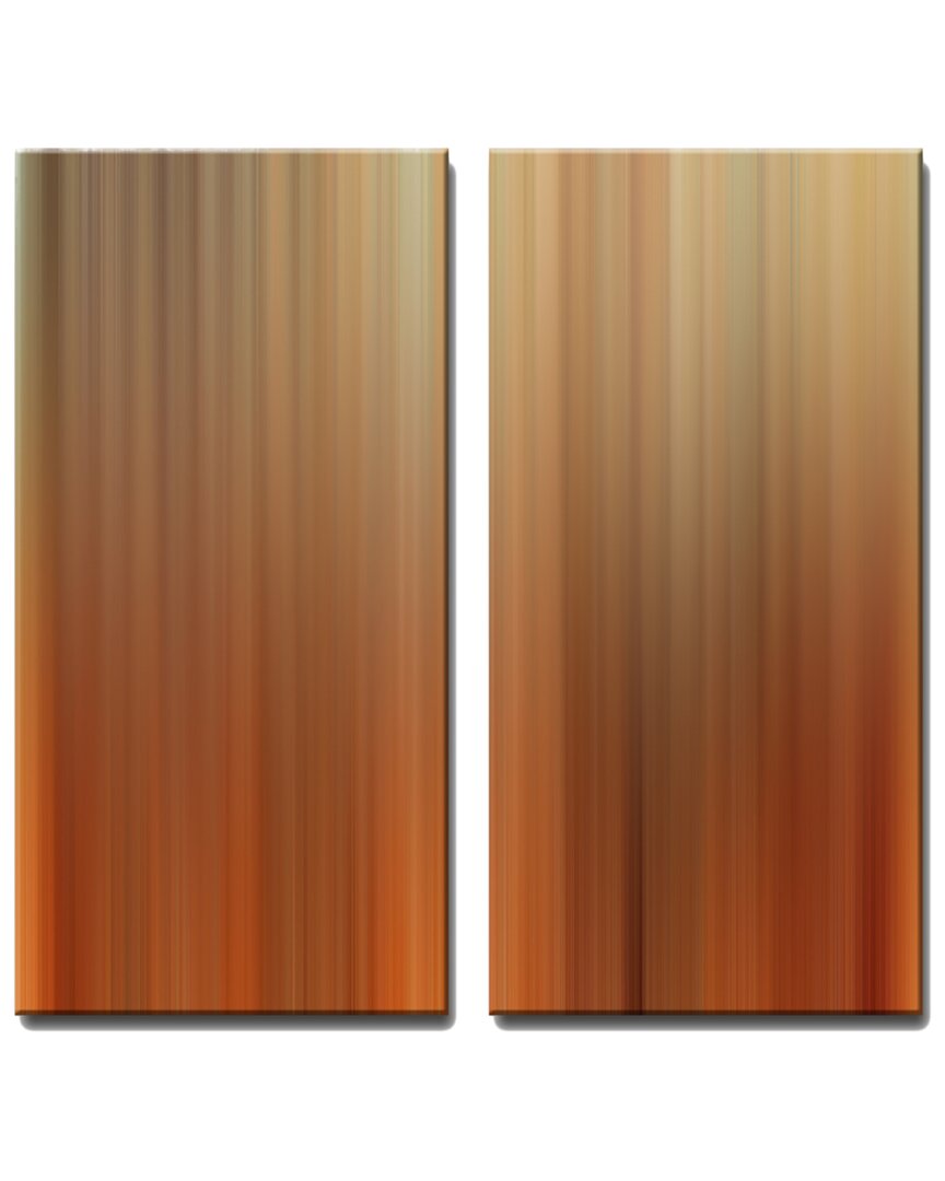 Ready2hangart Blur Stripes Liv Wrapped Canvas Wall Art By Tristan Scott