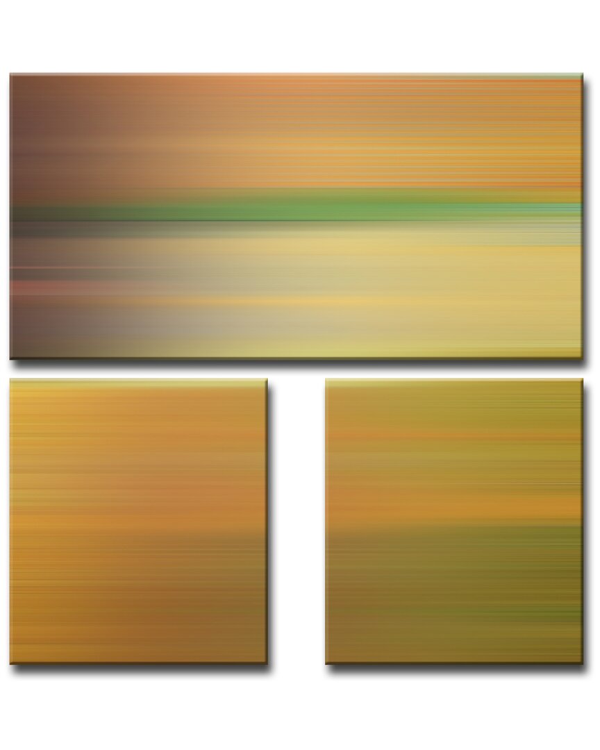 Ready2hangart Blur Stripes Lxii Wrapped Canvas Wall Art By Tristan Scott