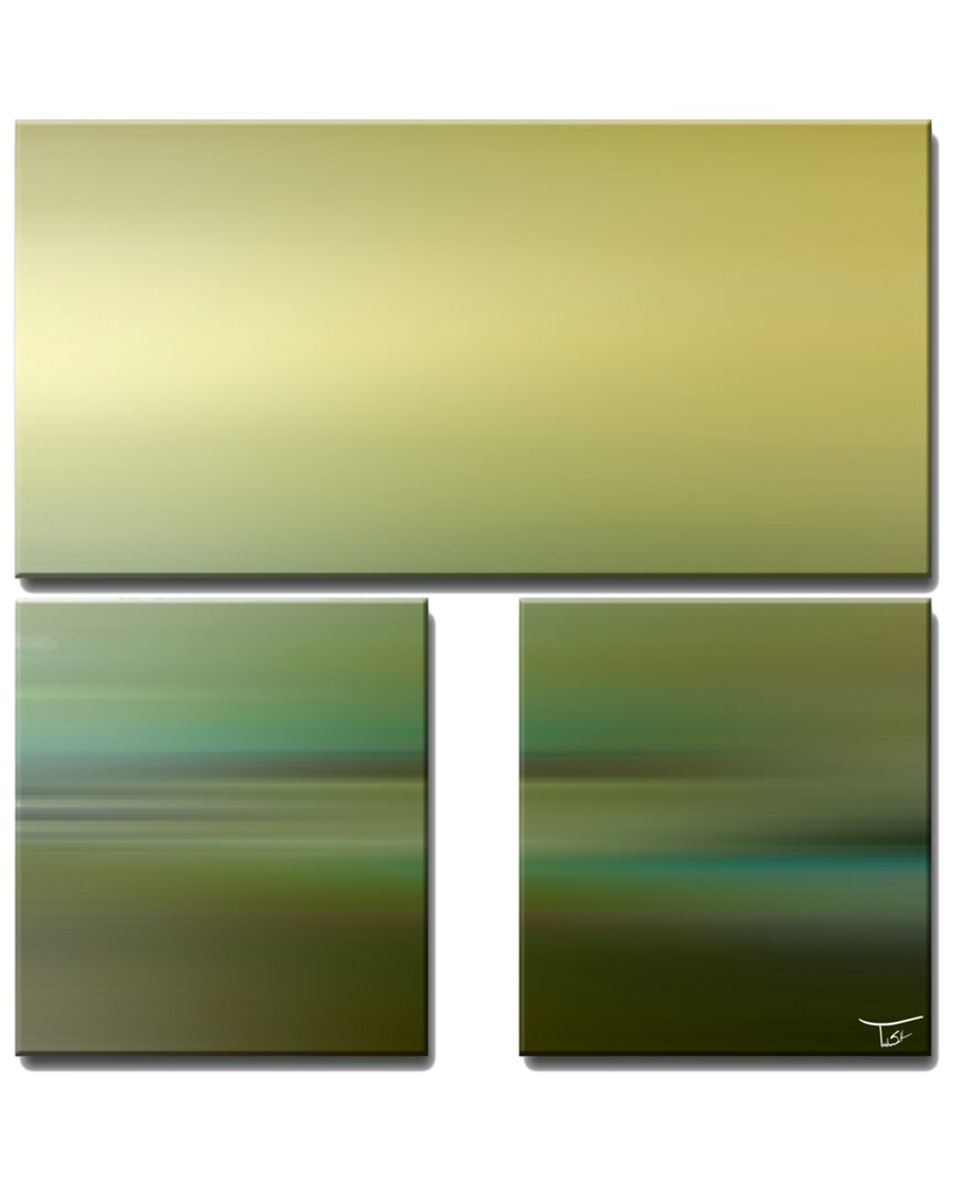 Ready2hangart Blur Stripes Lxviii Wrapped Canvas Wall Art By Tristan Scott