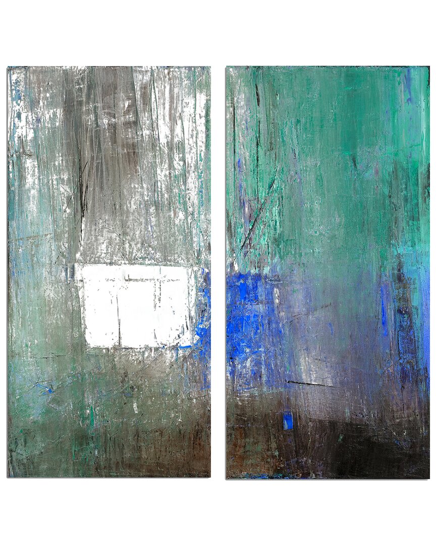 Ready2hangart Bueno Exchange Lxx 2pc Wrapped Canvas Wall Art By Tristan Scott
