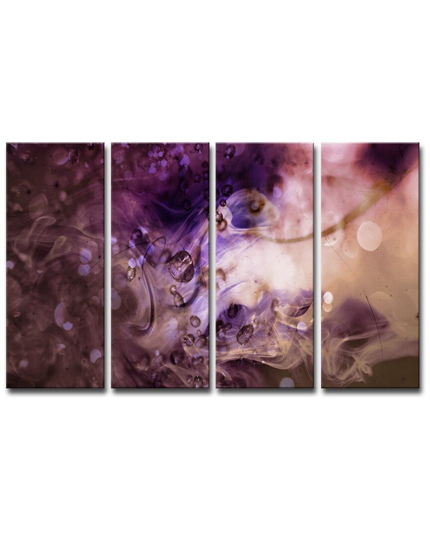 Ready2hangart Glitzy Mist Viii Wrapped Canvas Wall Art By Tristan Scott