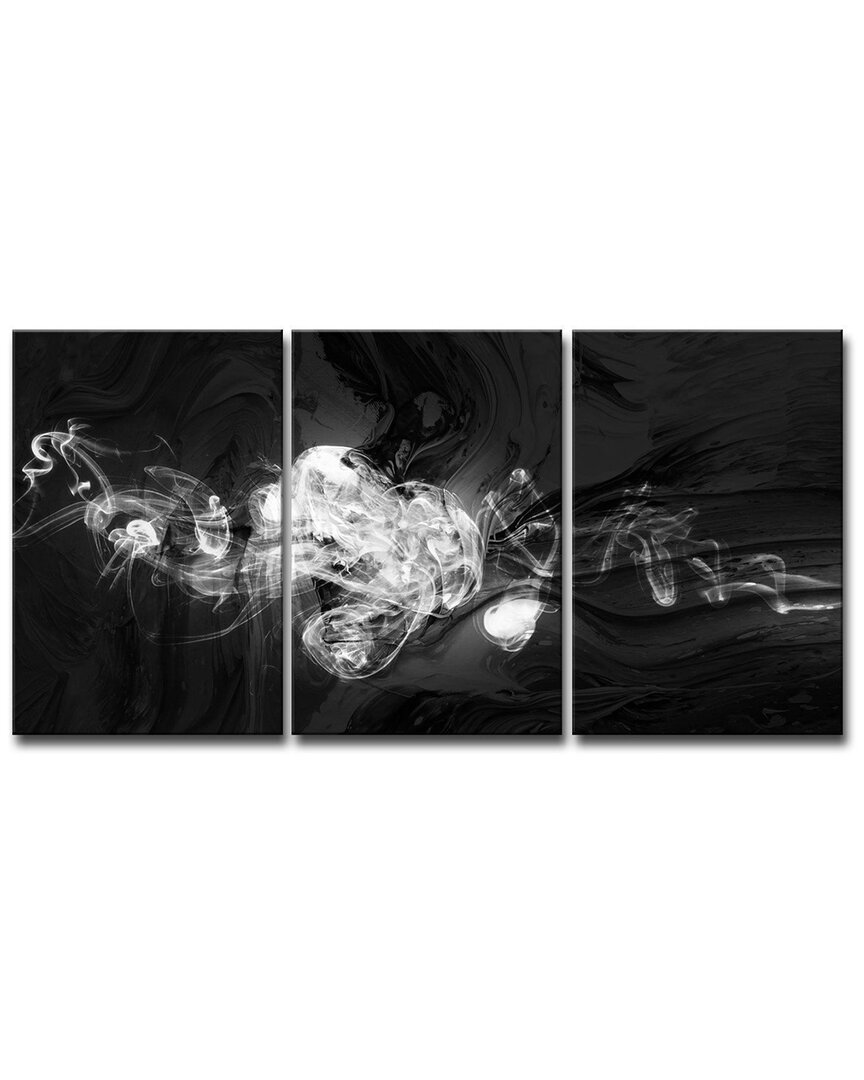 Ready2hangart Glitzy Mist Xlii Wrapped Canvas Wall Art By Tristan Scott