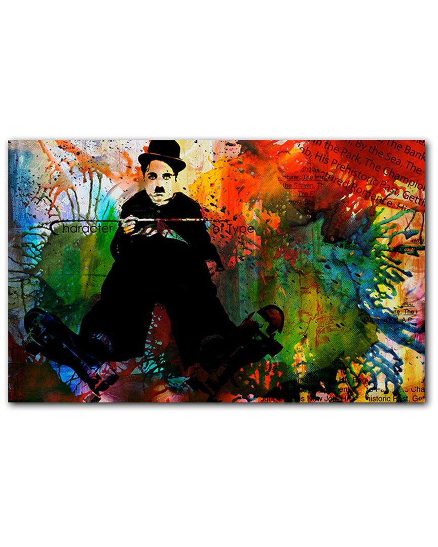 Ready2hangart Iconic Chaplin Acrylic Art Wall Art By Tristan Scott