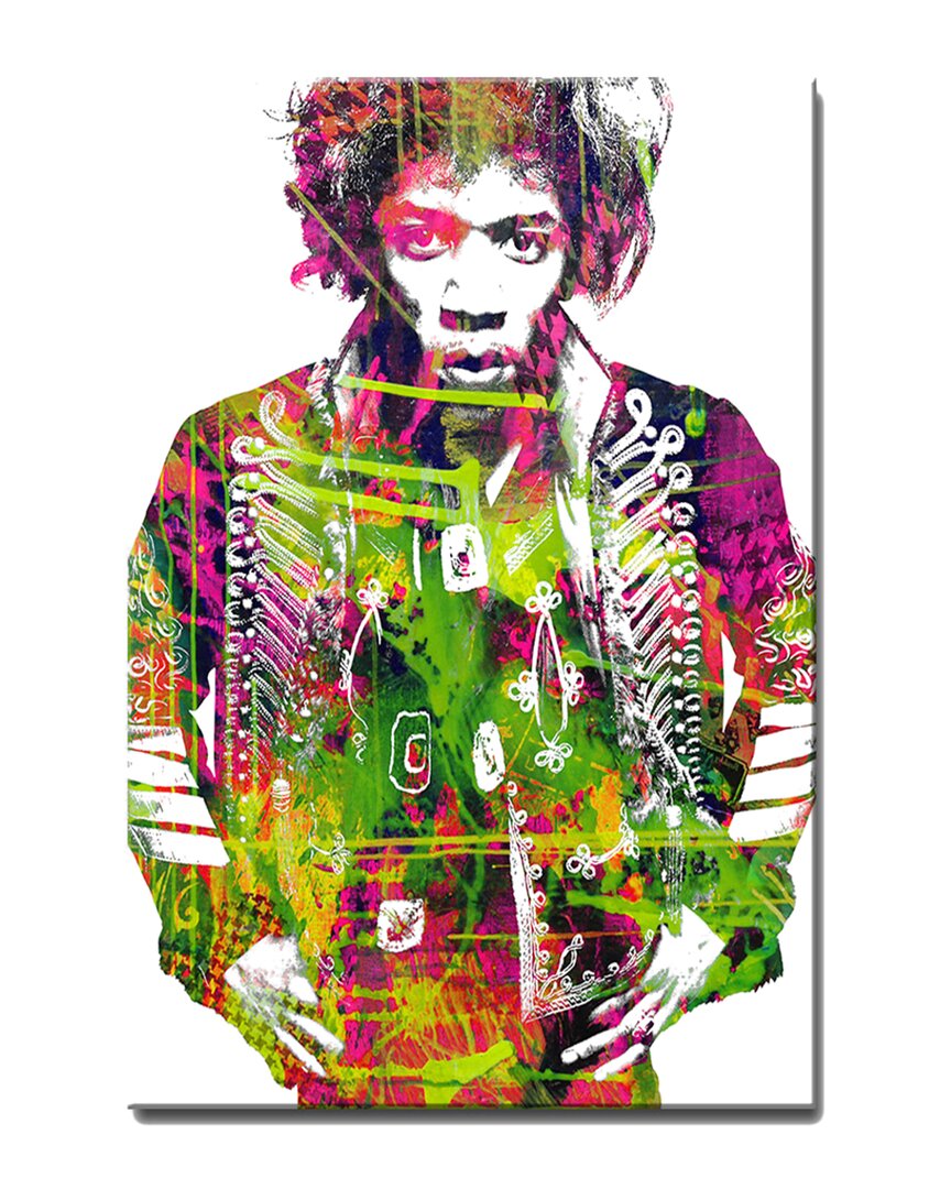 Ready2hangart Iconic Jimmy Hendrix Artplexi Wall Art By Tristan Scott