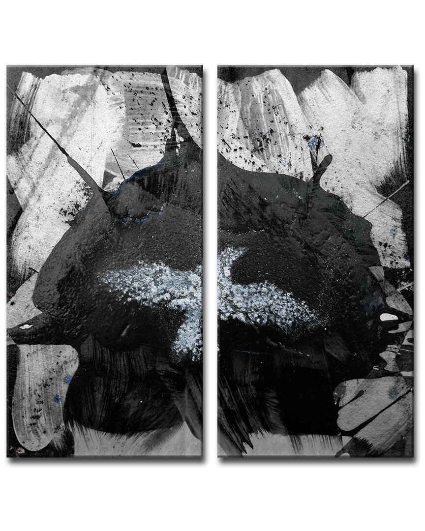 Ready2hangart Inkd V Wrapped Canvas Wall Art By Tristan Scott