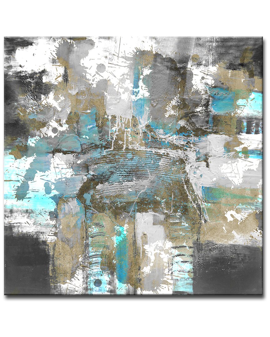 Ready2hangart Inkd Xxxiv Wrapped Canvas Wall Art By Tristan Scott