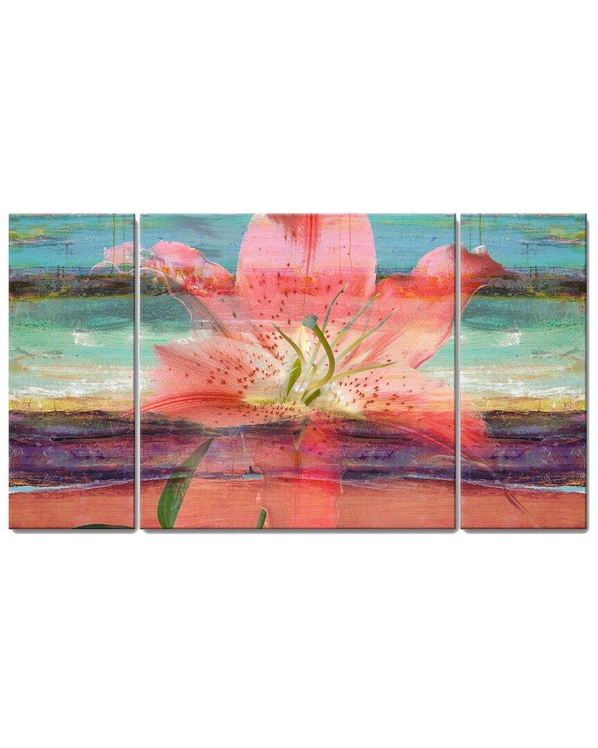 Ready2hangart Painted Petals Ix Wrapped Canvas Wall Art By Tristan Scott