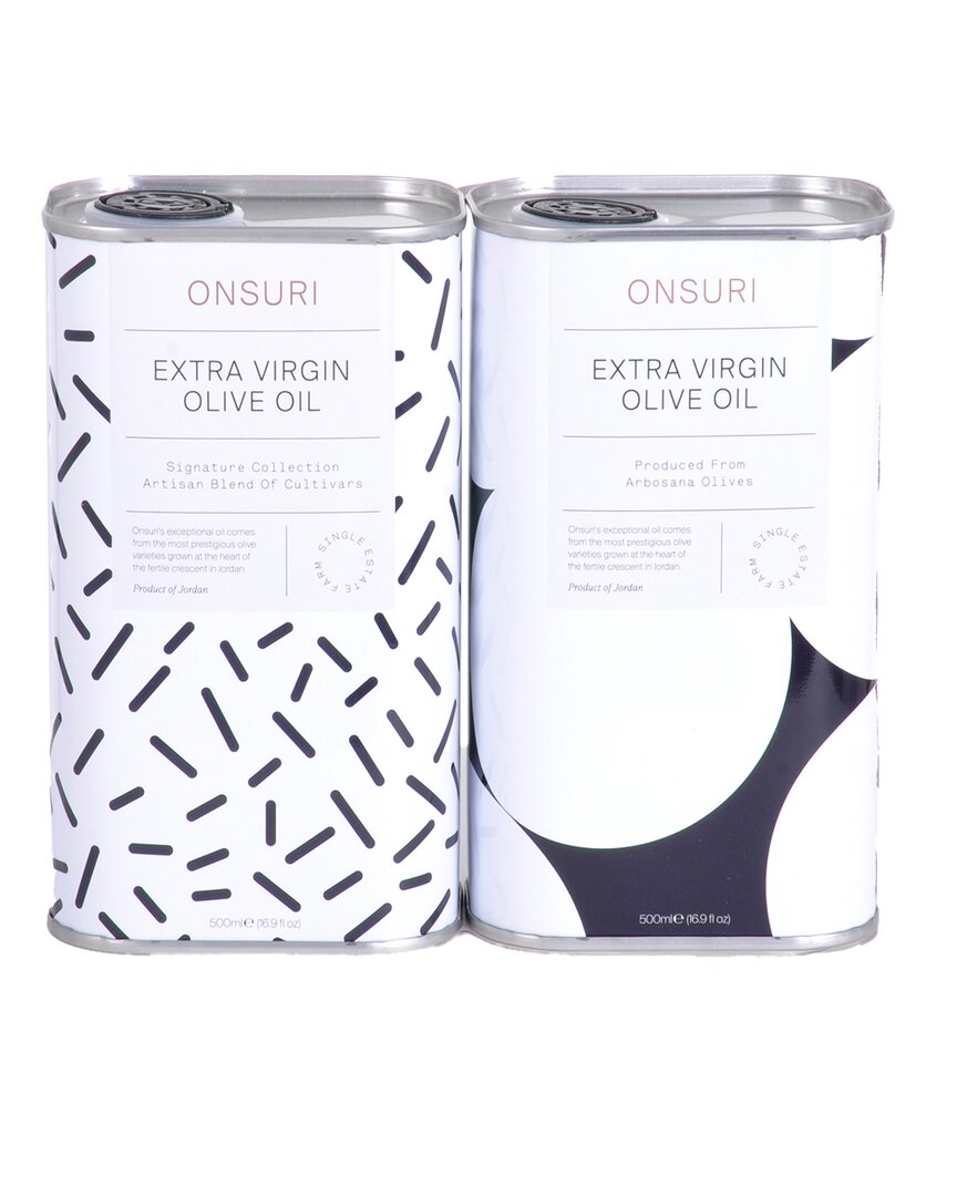 Onsuri Spicy & Everyday Twin Pack Of Extra Virgin Olive Oil