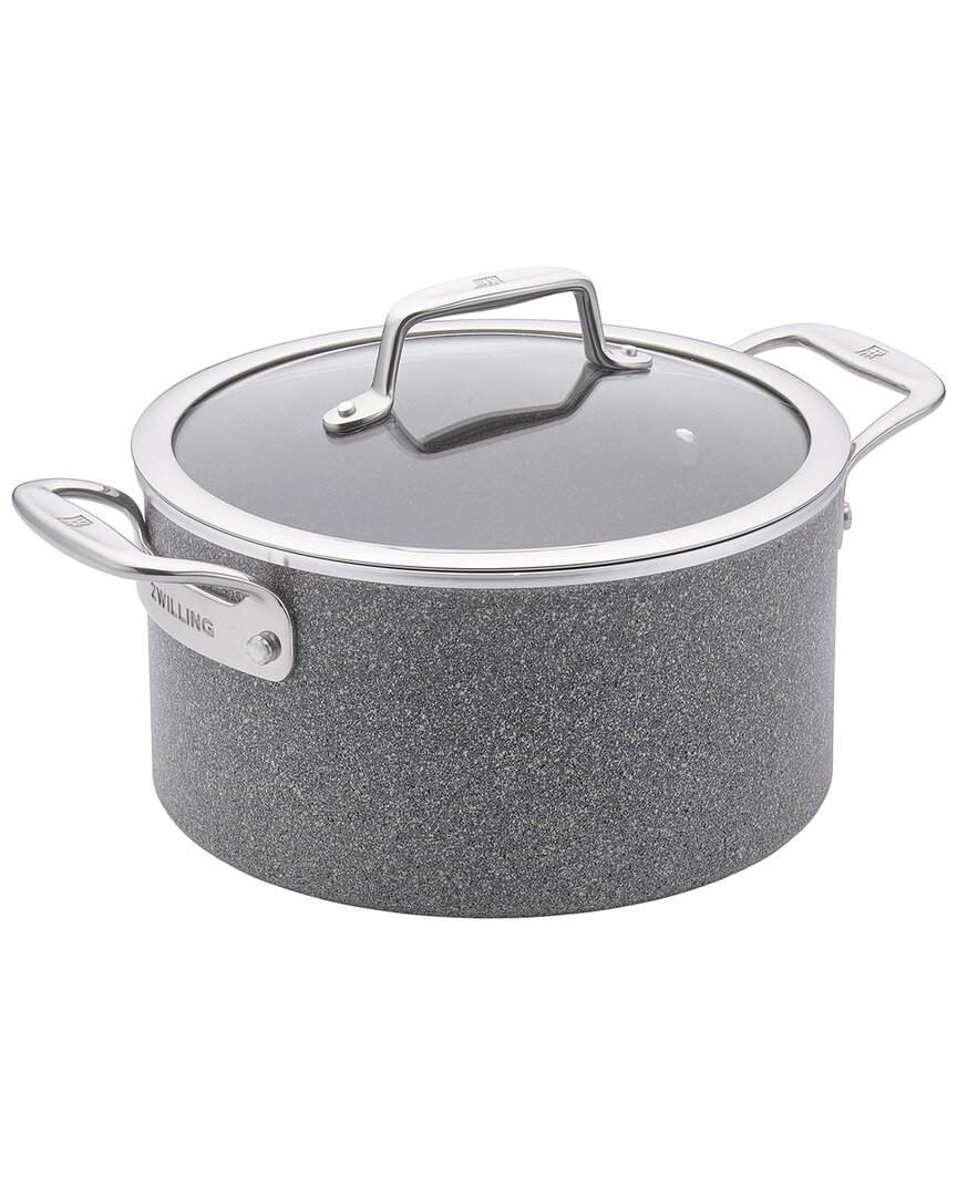 ZWILLING J.A. HENCKELS ZWILLING VITALE 6QT ALUMINUM NONSTICK DUTCH OVEN WITH LID 